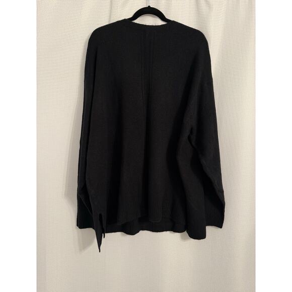 Roaman's NWOT Preppy Normcore Minimalist Layering V Neck Soft Wool Sweater 2X - Picture 3 of 7